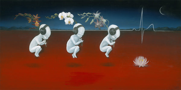 Connections and Perceptions By Joseph Santori - UNSIGNED PRINT