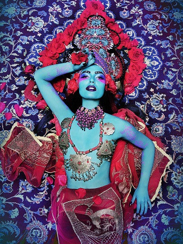 Deva Red By Sequoia Emmanuelle (24" x 16")