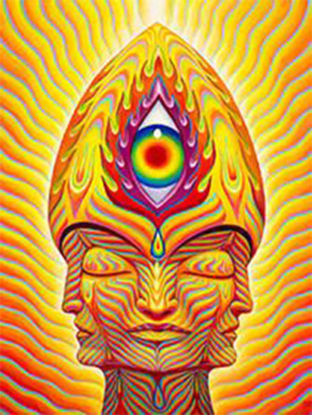 Sol-Invictus by Alex Grey