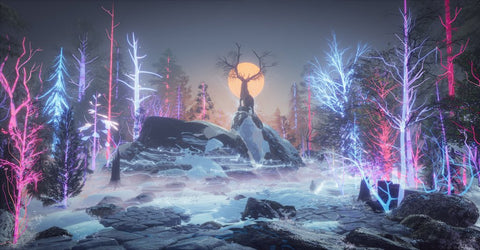 The Space Between by Android Jones