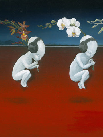 Connections and Perceptions By Joseph Santori - UNSIGNED PRINT