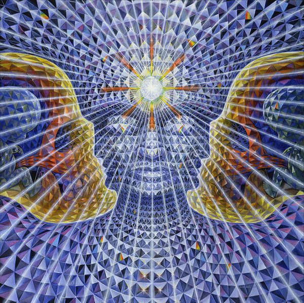 Diamond Being by Alex Grey