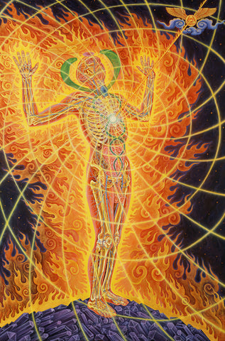 Holy Fire by Alex Grey